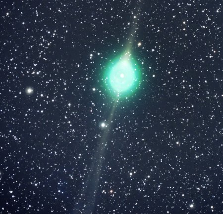Cometa Lulin aproximandose a la Tierra, desde Arizona